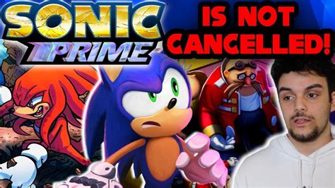 is sonic prime cancelled